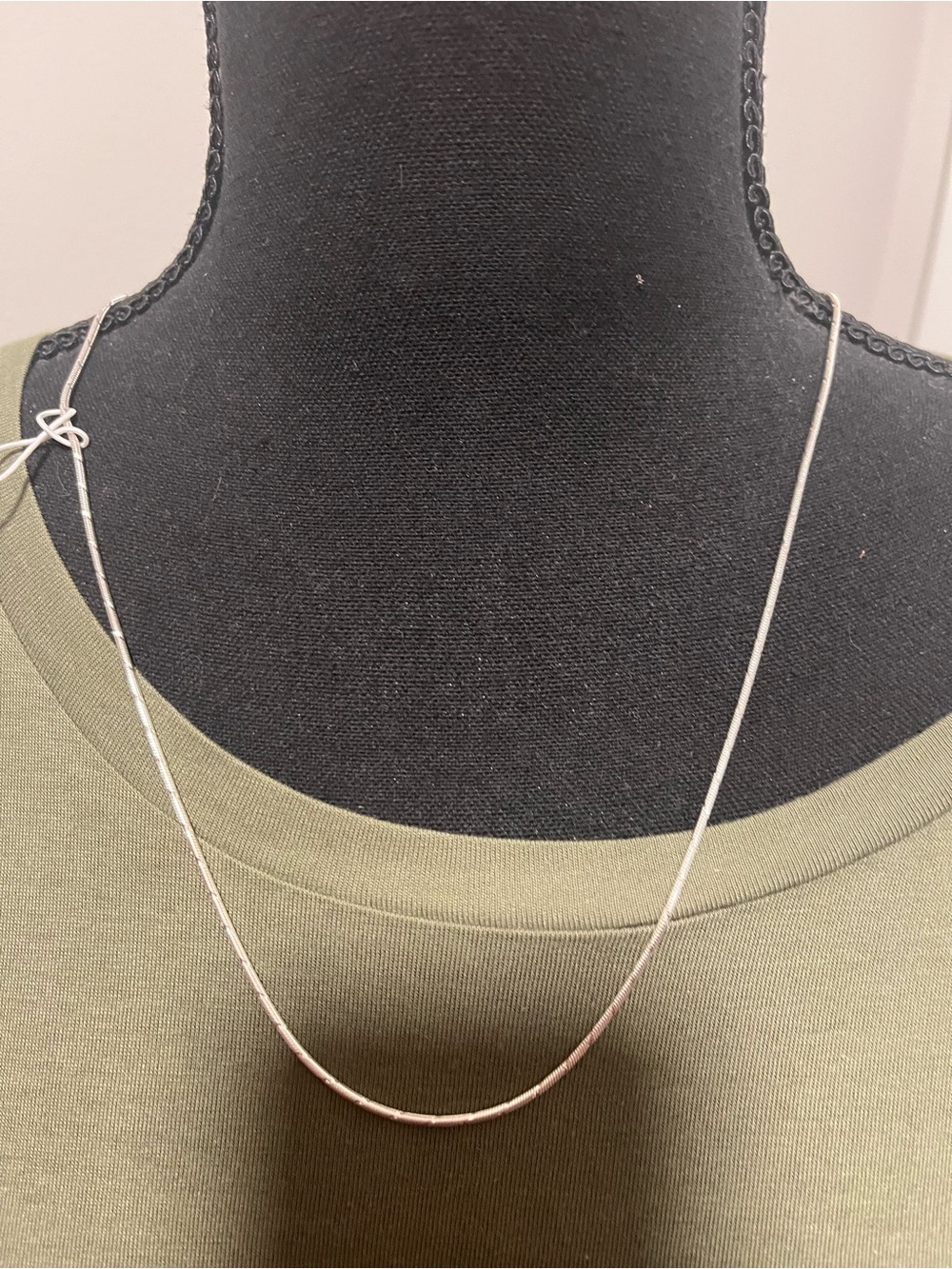 NWT Mia Fiore Necklace Sterling Silver Silver